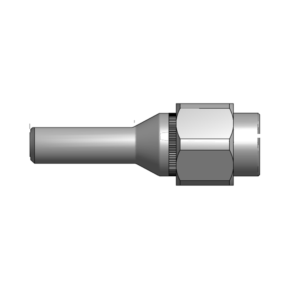 תצוגת מוצר נקייה של ראש סמרור Gage Bilt 08MAX-745B-23 על רקע לבן - Clean product view of Gage Bilt 08MAX-745B-23 nose assembly on a white background