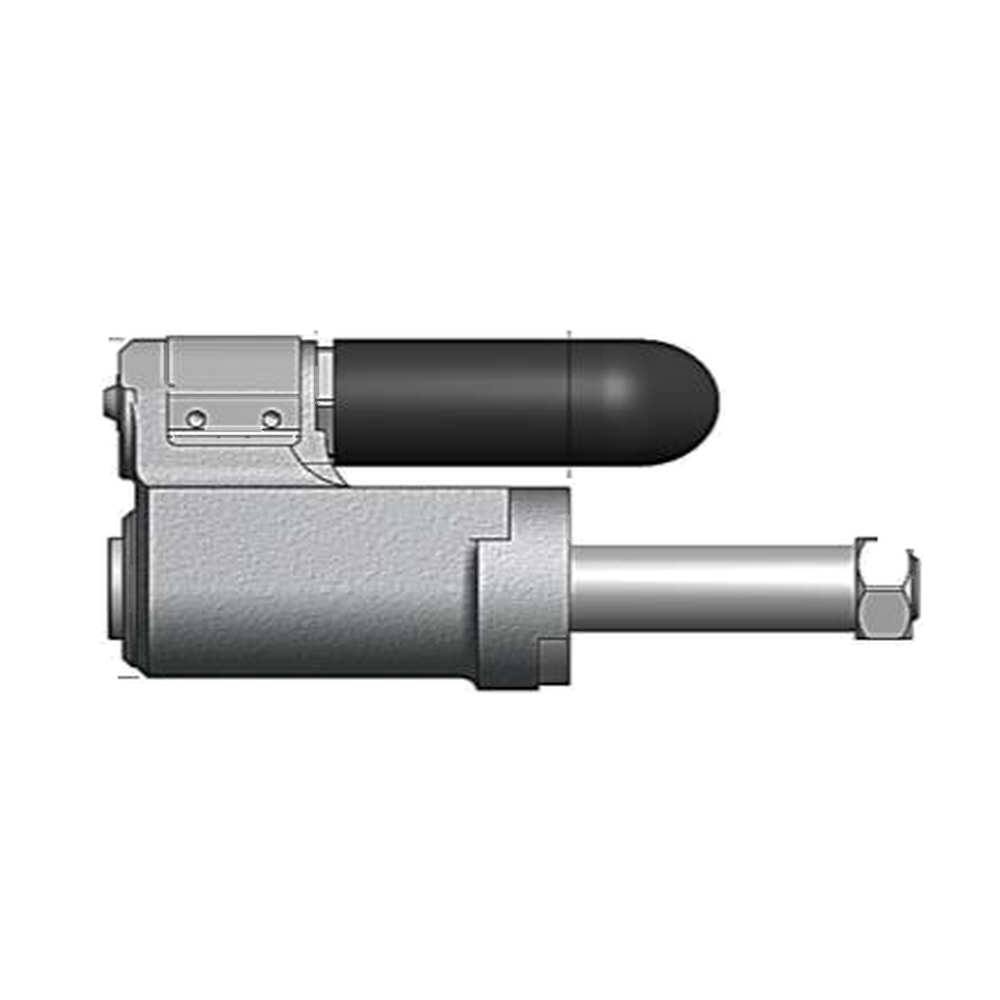 תצוגת מוצר נקייה של ראש סמרור Gage Bilt SB08-205-35 על רקע לבן - Clean product view of Gage Bilt SB08-205-35 nose assembly on a white background