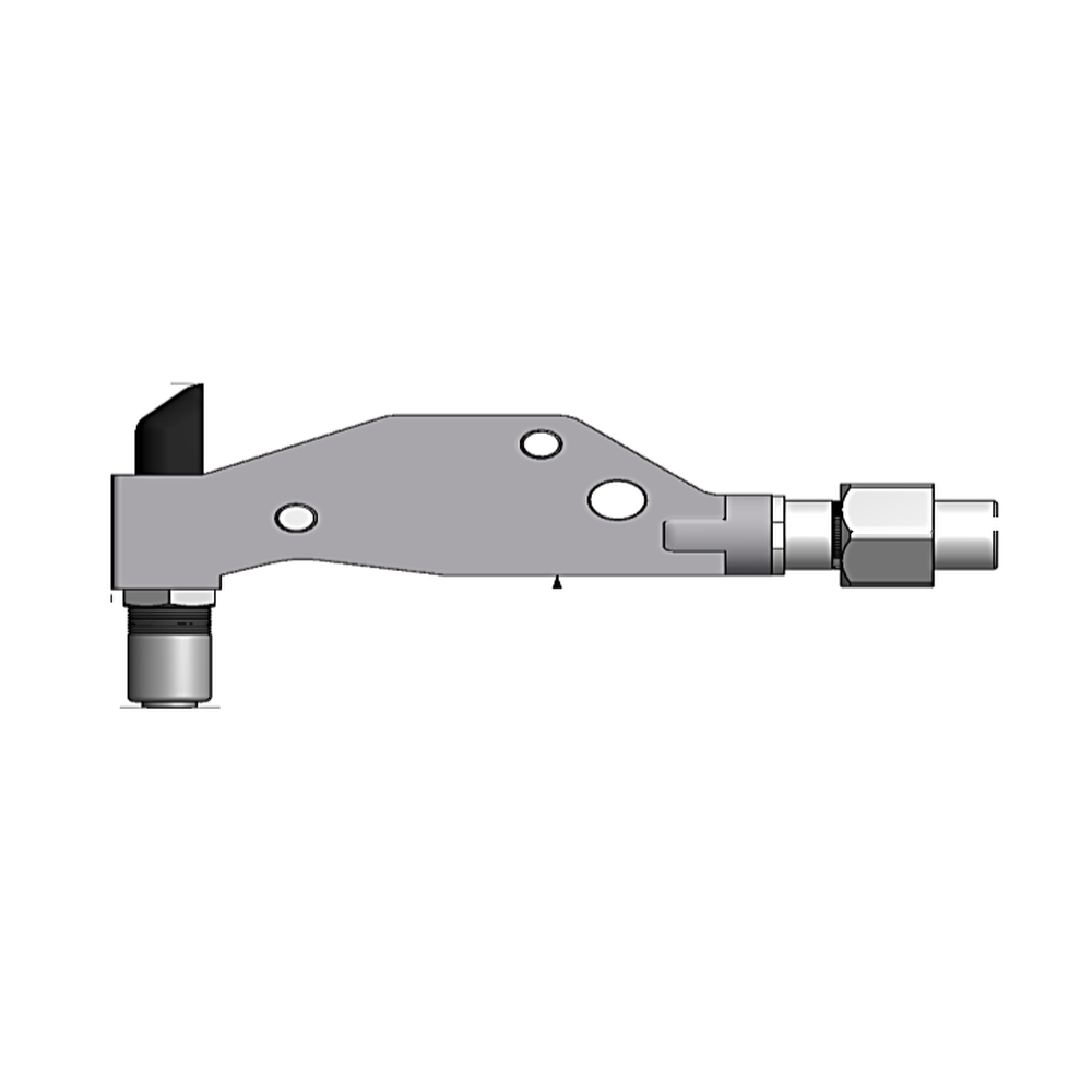 תצוגת מוצר נקייה של ראש סמרור Gage Bilt UBB-751B-54RA על רקע לבן - Clean product view of Gage Bilt UBB-751B-54RA nose assembly on a white background