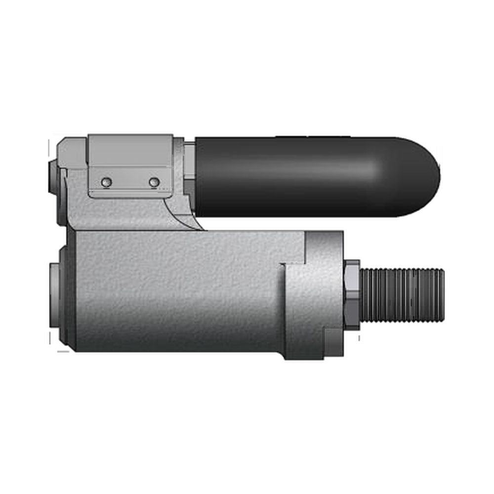 תצוגת מוצר נקייה של ראש סמרור Gage Bilt SB12-208A-32 על רקע לבן - Clean product view of Gage Bilt SB12-208A-32 nose assembly on a white background