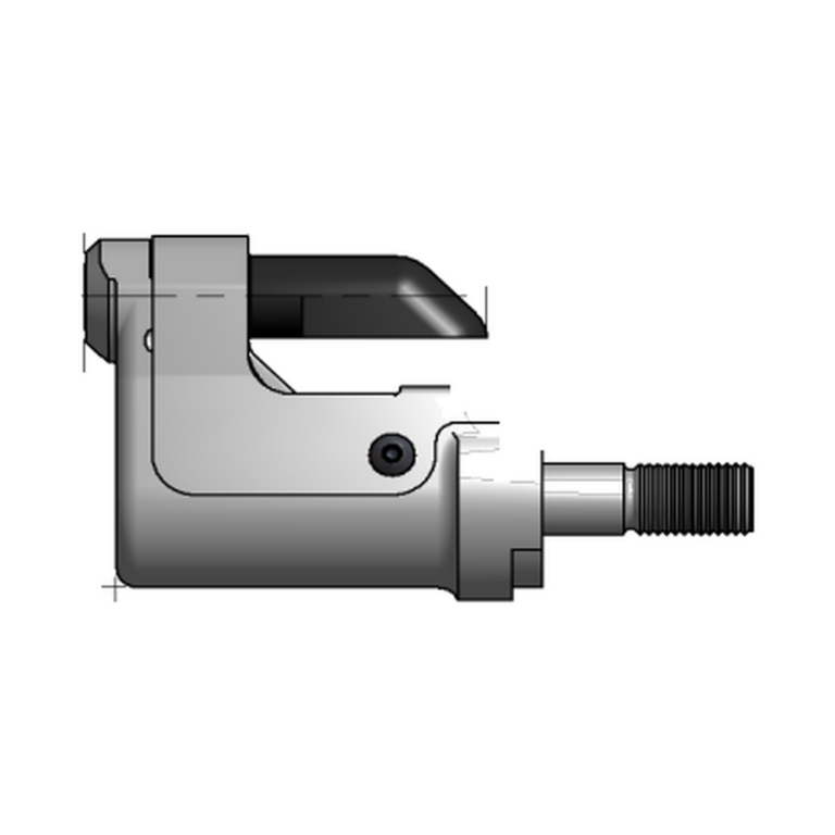 תצוגת מוצר נקייה של ראש סמרור Gage Bilt UBR05-27OSSG על רקע לבן - Clean product view of Gage Bilt UBR05-27OSSG nose assembly on a white background