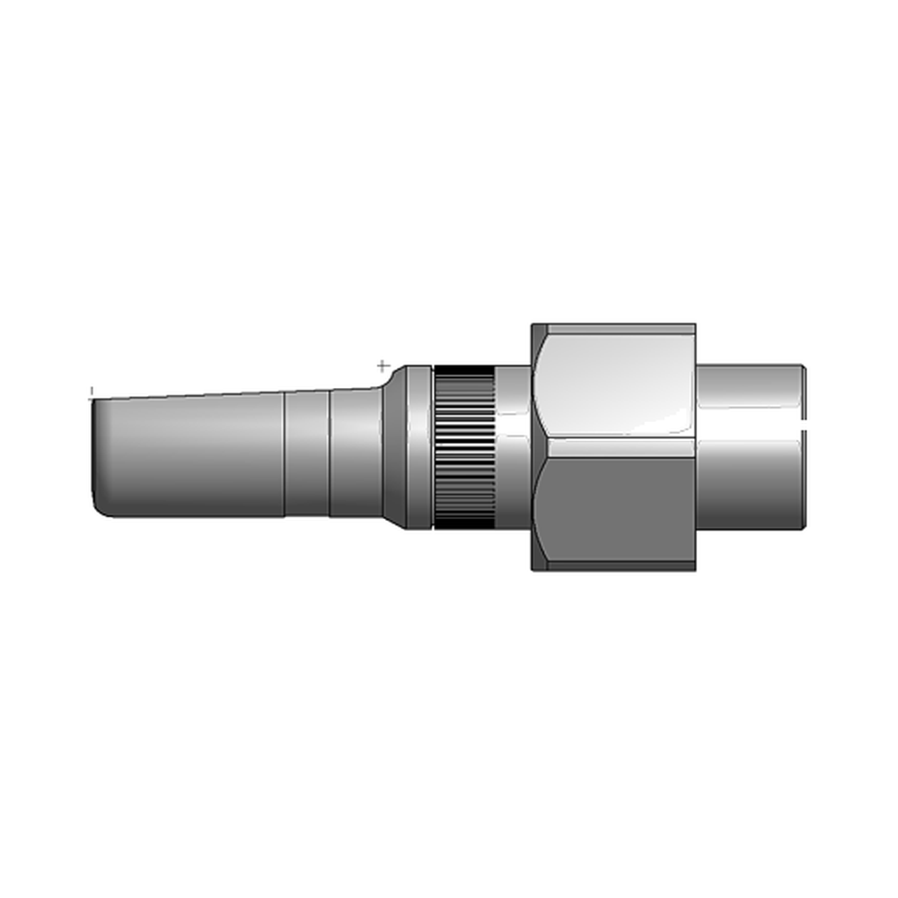 תצוגת מוצר נקייה של ראש סמרור Gage Bilt MGP4-2480-20MDC על רקע לבן - Clean product view of Gage Bilt MGP4-2480-20MDC nose assembly on a white background