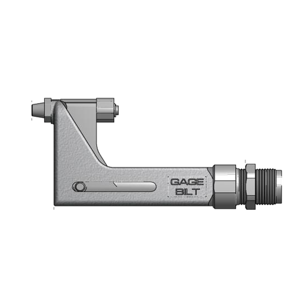 תצוגת מוצר נקייה של ראש סמרור Gage Bilt 3NP-704-40OS על רקע לבן - Clean product view of Gage Bilt 3NP-704-40OS nose assembly on a white background