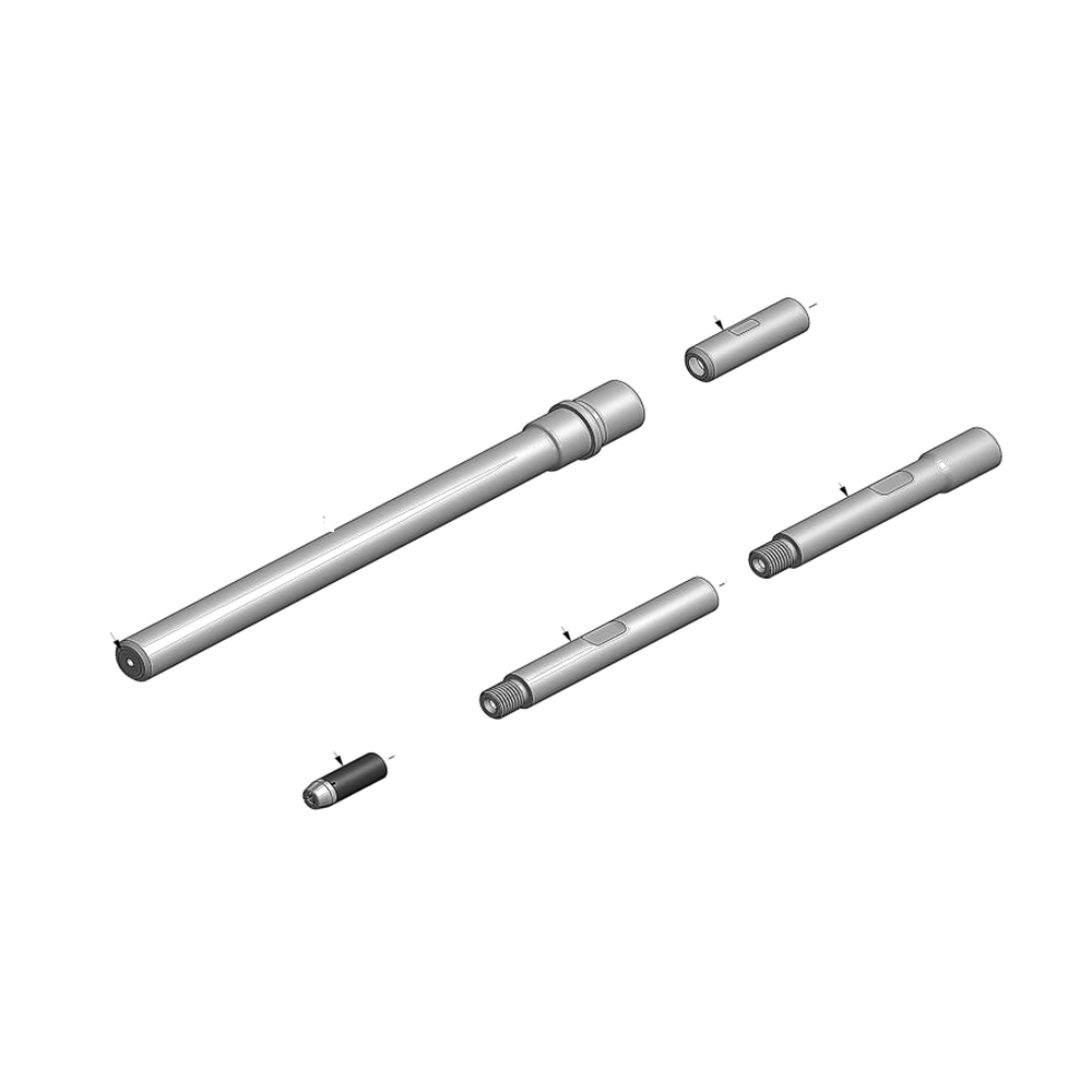 מבט מפורק מספר 2 על רכיבי ראש הסמרור Gage Bilt UBB05-752C-80 - Exploded component view 2 of Gage Bilt UBB05-752C-80 nose assembly
