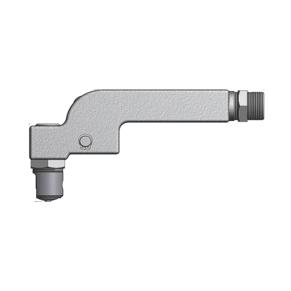 תצוגת מוצר נקייה של ראש סמרור Gage Bilt SMLS04-715B-44RA על רקע לבן - Clean product view of Gage Bilt SMLS04-715B-44RA nose assembly on a white background