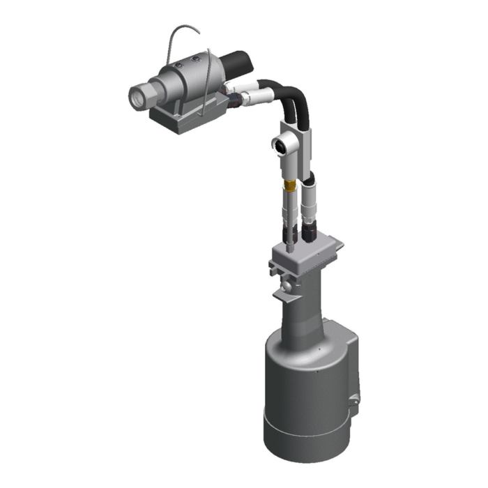 כלי סמרור למערכת מפוצלת Gage Bilt GB731SR במבט מוצר על רקע לבן - Gage Bilt GB731SR split-system rivet tool product view on a white background