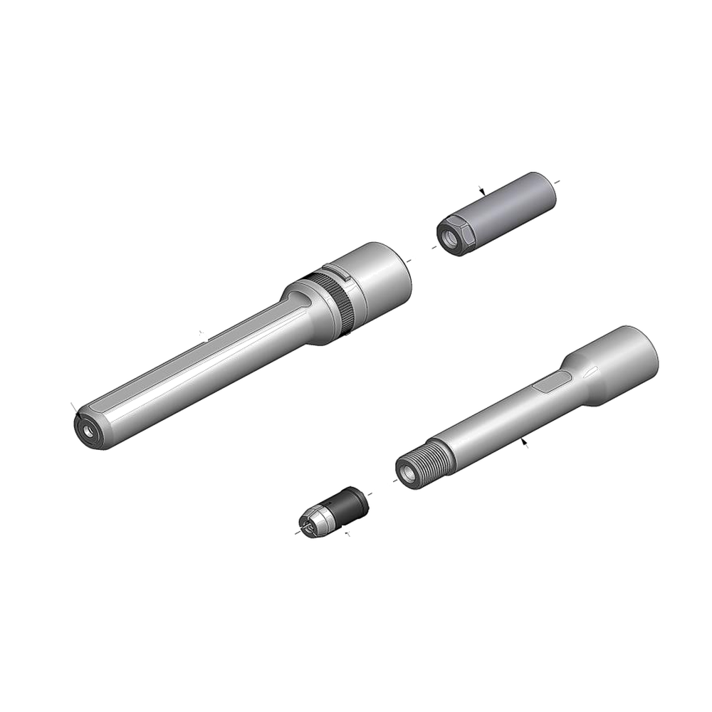מבט מפורק מספר 2 על רכיבי ראש הסמרור Gage Bilt UBB08-755-48 - Exploded component view 2 of Gage Bilt UBB08-755-48 nose assembly