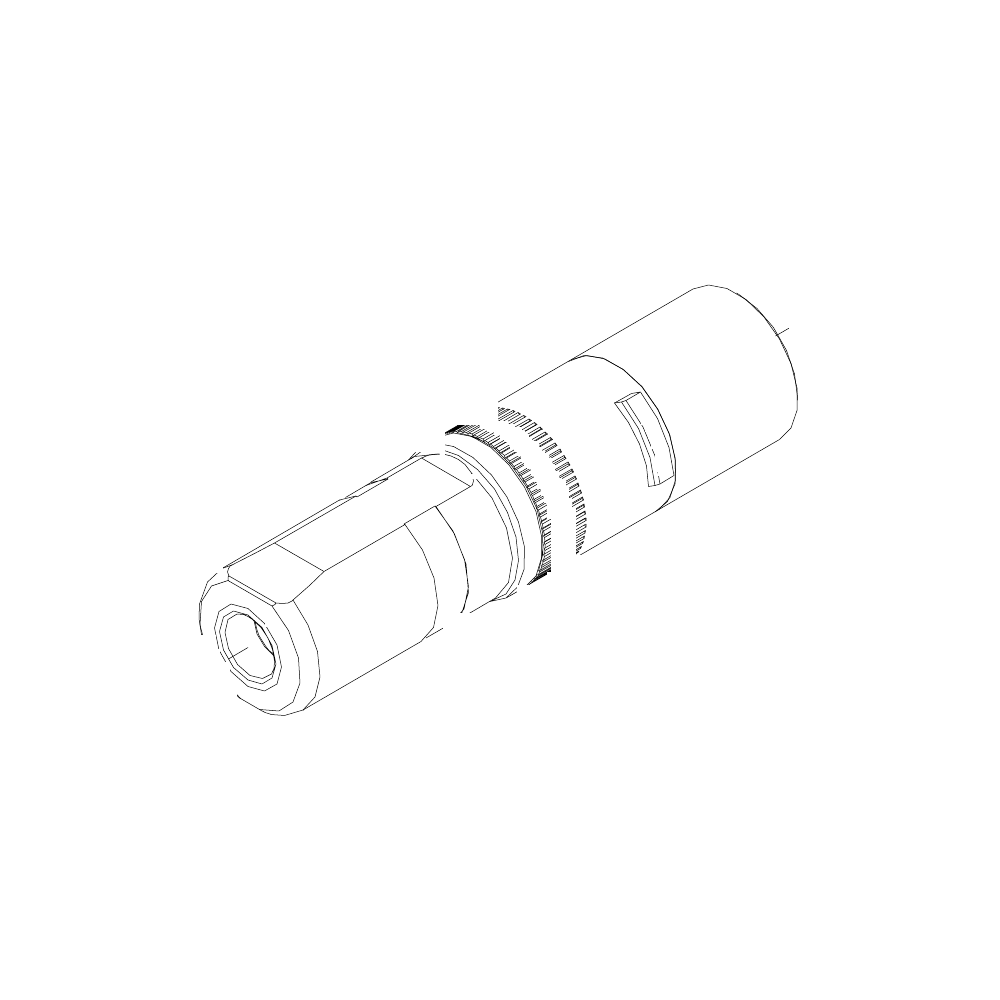 תצוגת מוצר נקייה של ראש סמרור Gage Bilt LGP730B-20CN על רקע לבן - Clean product view of Gage Bilt LGP730B-20CN nose assembly on a white background