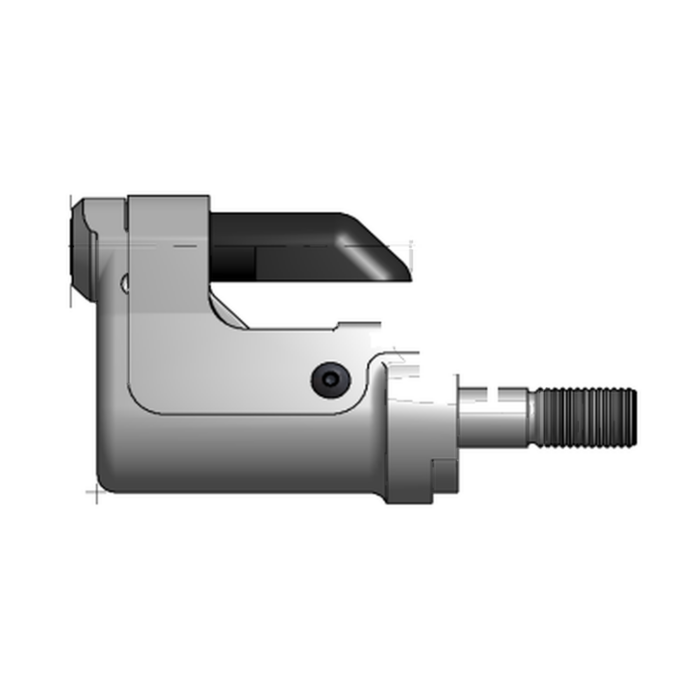 תצוגת מוצר נקייה של ראש סמרור Gage Bilt UBR04-27OSSG על רקע לבן - Clean product view of Gage Bilt UBR04-27OSSG nose assembly on a white background