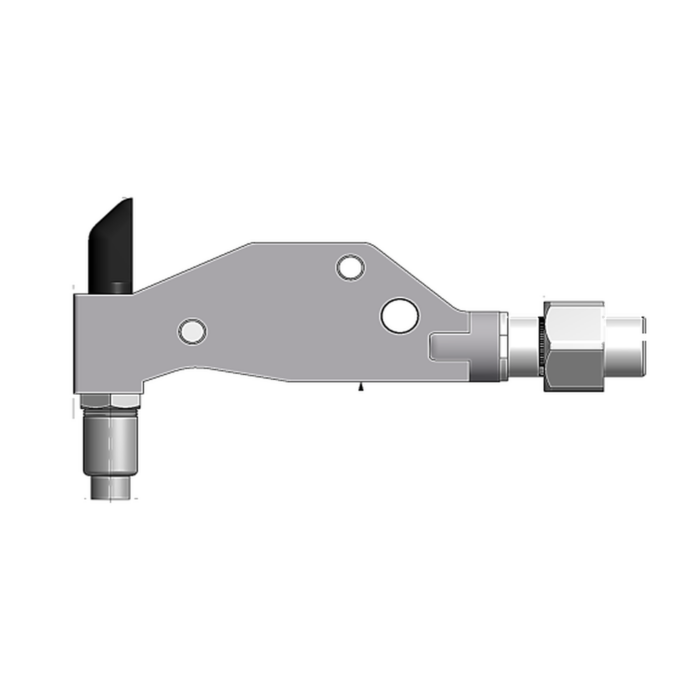 תצוגת מוצר נקייה של ראש סמרור Gage Bilt GS10-752A-54RA על רקע לבן - Clean product view of Gage Bilt GS10-752A-54RA nose assembly on a white background