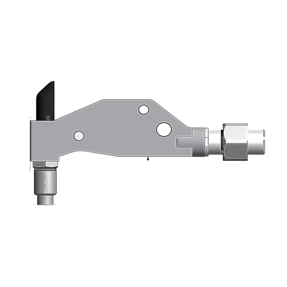 תצוגת מוצר נקייה של ראש סמרור Gage Bilt GS10-752A-54RA על רקע לבן - Clean product view of Gage Bilt GS10-752A-54RA nose assembly on a white background