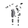 מבט מפורק מספר 2 על רכיבי ראש הסמרור Gage Bilt GS8-715A-54RA - Exploded component view 2 of Gage Bilt GS8-715A-54RA nose assembly