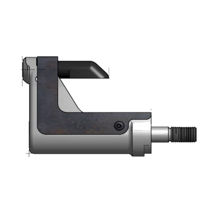 תצוגת מוצר נקייה של ראש סמרור Gage Bilt 08MAX-37OSSG על רקע לבן - Clean product view of Gage Bilt 08MAX-37OSSG nose assembly on a white background