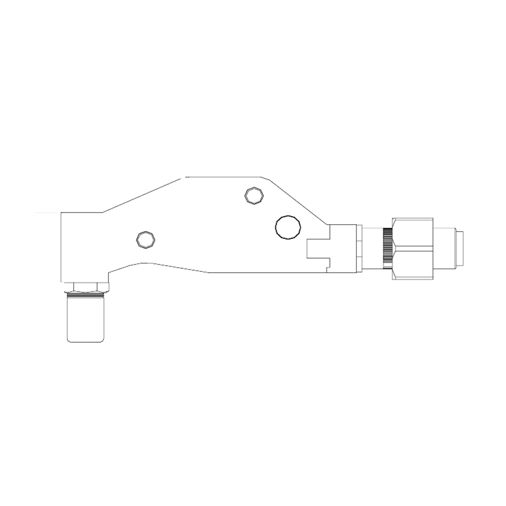 תצוגת מוצר נקייה של ראש סמרור Gage Bilt MBC-751A-54RA על רקע לבן - Clean product view of Gage Bilt MBC-751A-54RA nose assembly on a white background