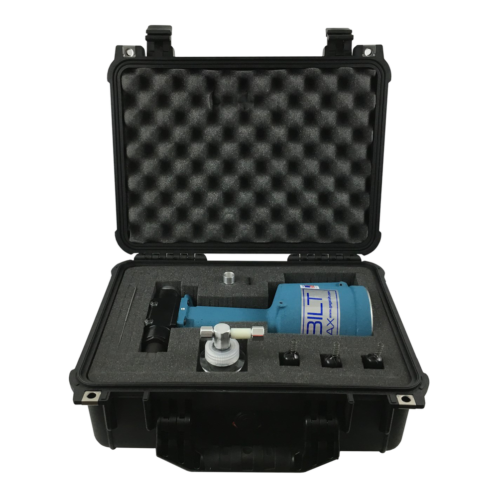 ערכת הסמרור Gage Bilt GB784RK עם הכלי והאביזרים הכלולים - Gage Bilt GB784RK riveting kit with the included tool and accessories