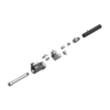 מבט מפורק מספר 2 על רכיבי ראש הסמרור Gage Bilt 6N-204-27OS - Exploded component view 2 of Gage Bilt 6N-204-27OS nose assembly
