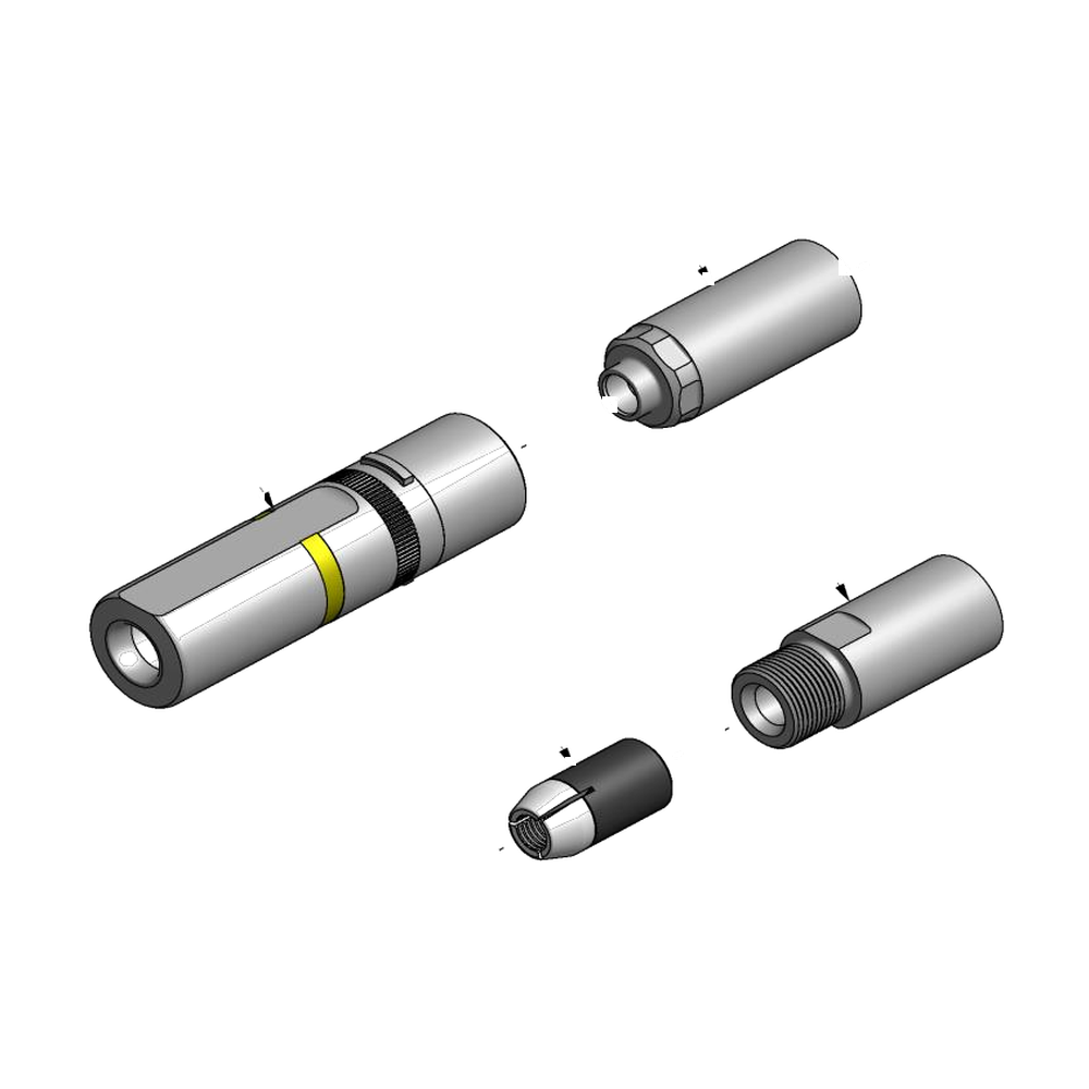 מבט מפורק מספר 2 על רכיבי ראש הסמרור Gage Bilt LGP12-756-26 - Exploded component view 2 of Gage Bilt LGP12-756-26 nose assembly