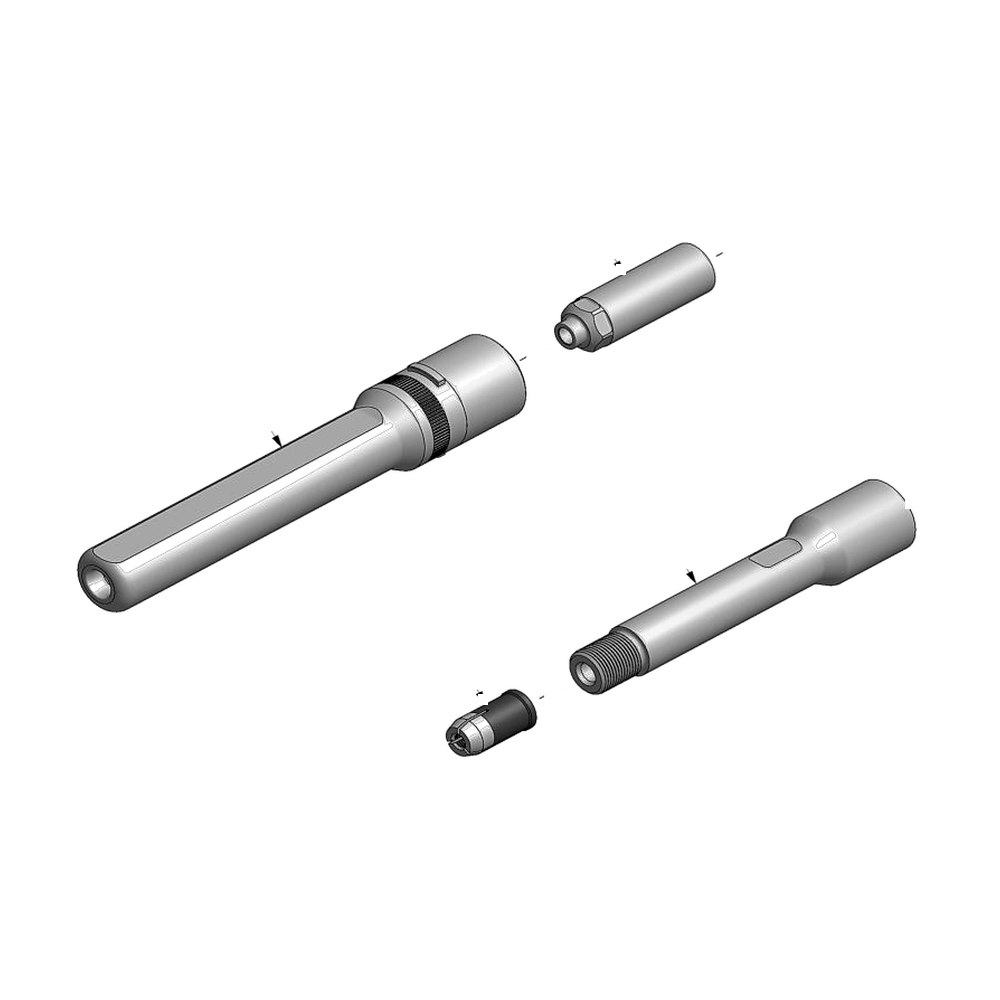מבט מפורק מספר 2 על רכיבי ראש הסמרור Gage Bilt OS08-745-48 - Exploded component view 2 of Gage Bilt OS08-745-48 nose assembly
