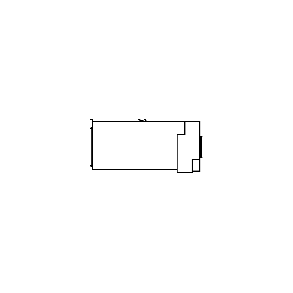 תצוגת מוצר נקייה של ראש סמרור Gage Bilt NAS-208A-31 על רקע לבן - Clean product view of Gage Bilt NAS-208A-31 nose assembly on a white background
