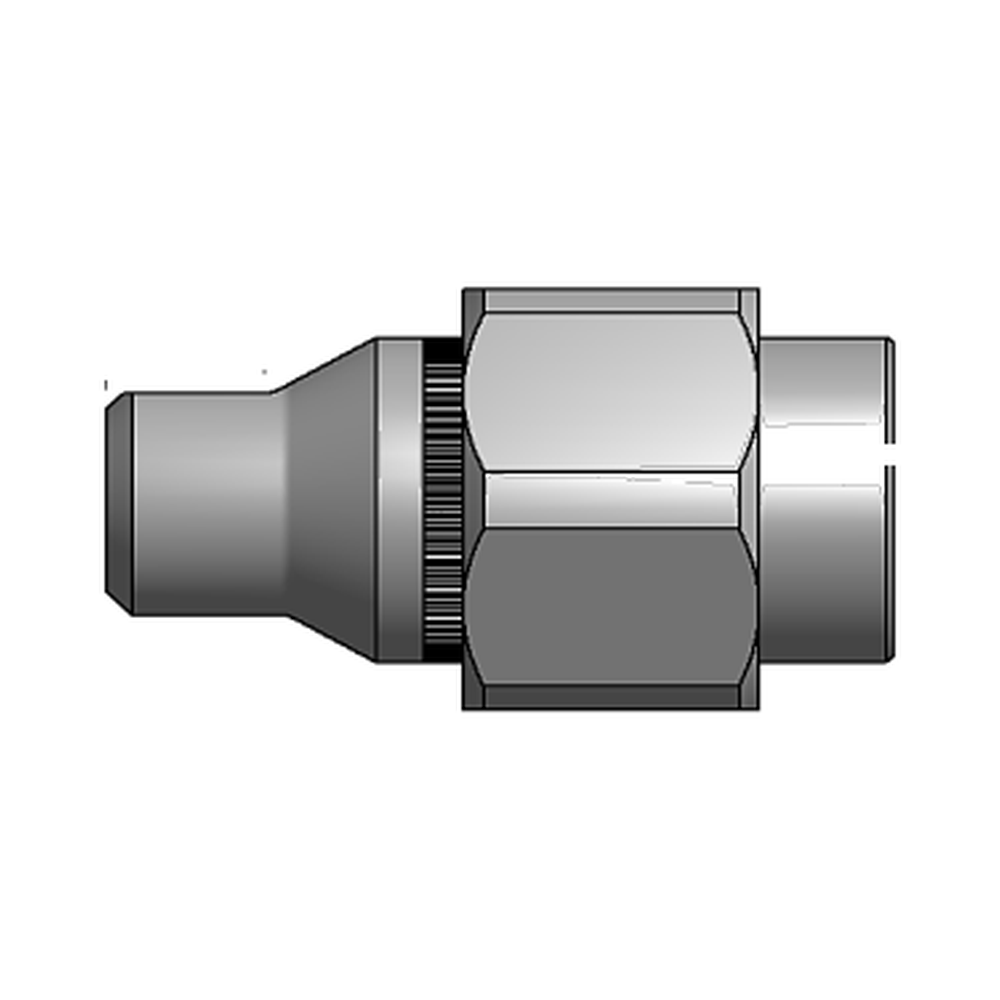 תצוגת מוצר נקייה של ראש סמרור Gage Bilt NASS05-745B-12 על רקע לבן - Clean product view of Gage Bilt NASS05-745B-12 nose assembly on a white background