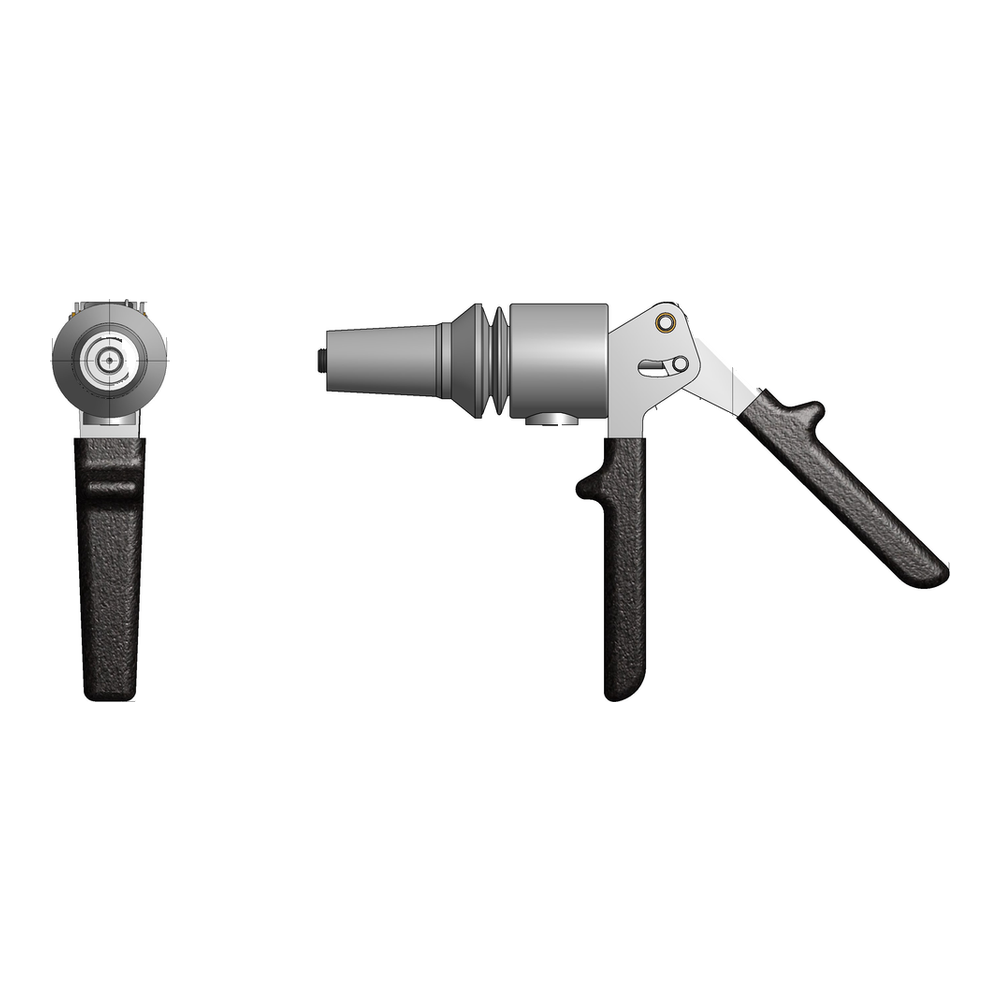 מבט נוסף על כלי סמרור ידני Gage Bilt GB456A - Additional view of the Gage Bilt GB456A manual rivet tool