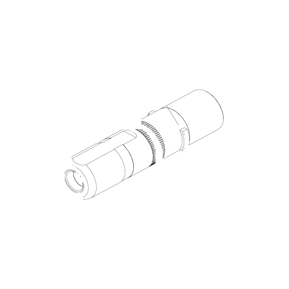 תצוגת מוצר נקייה של ראש סמרור Gage Bilt LGP08-730B-20 על רקע לבן - Clean product view of Gage Bilt LGP08-730B-20 nose assembly on a white background