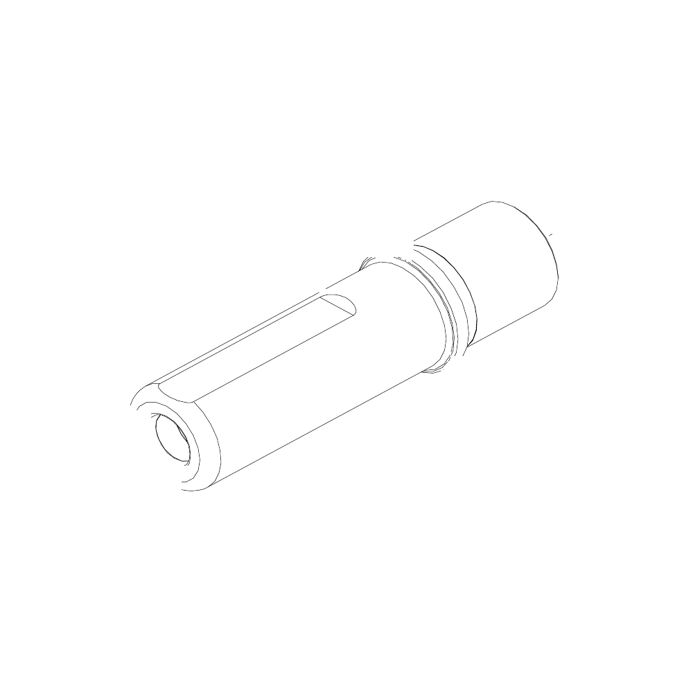 תצוגת מוצר נקייה של ראש סמרור Gage Bilt BOM08-713-20 על רקע לבן - Clean product view of Gage Bilt BOM08-713-20 nose assembly on a white background