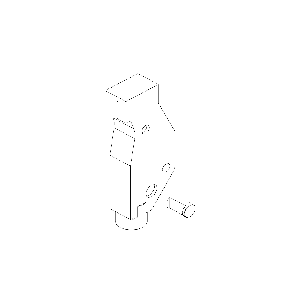תצוגת מוצר נקייה של ראש סמרור Gage Bilt GS08-715-54RA על רקע לבן - Clean product view of Gage Bilt GS08-715-54RA nose assembly on a white background