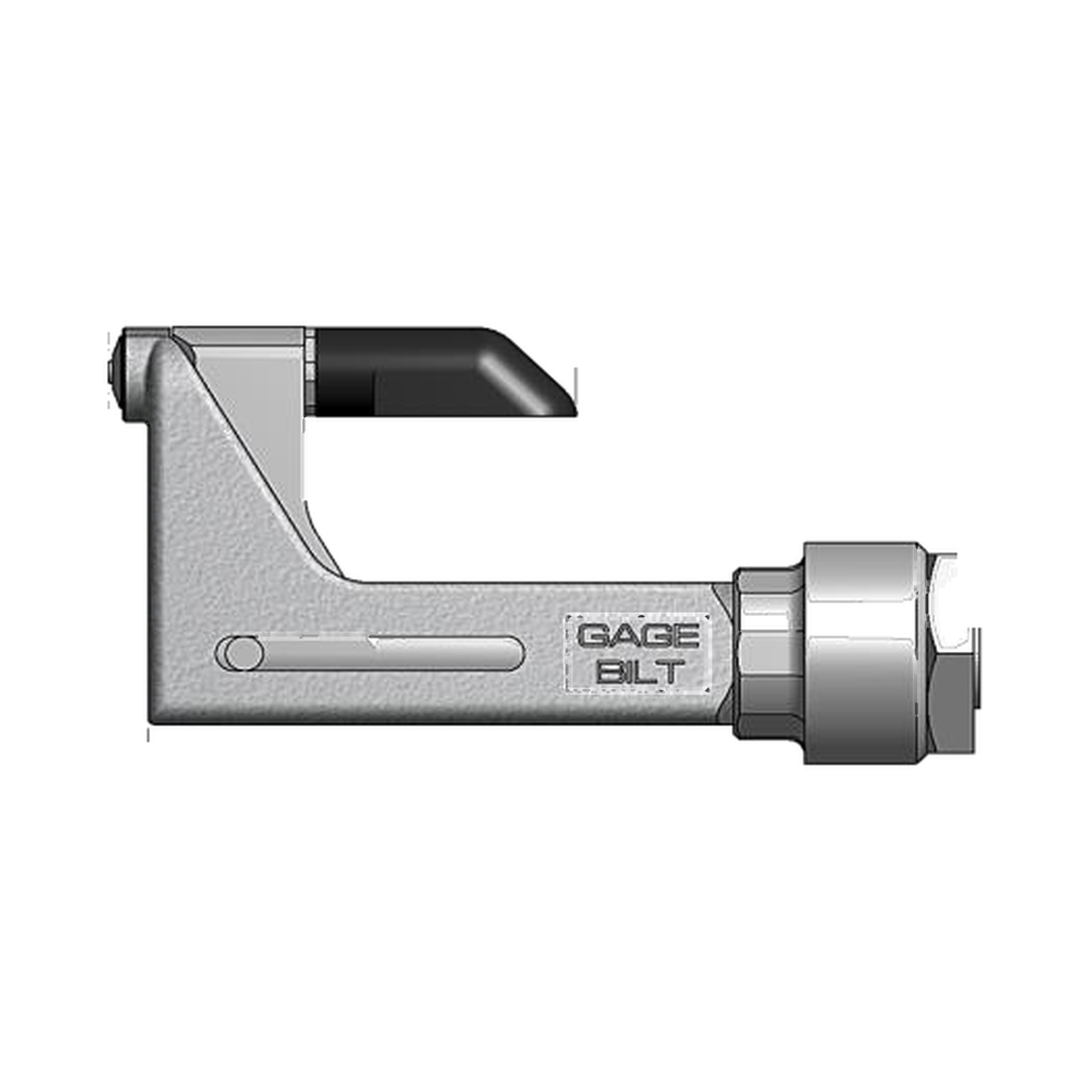 תצוגת מוצר נקייה של ראש סמרור Gage Bilt SMLS06-752B-43OS על רקע לבן - Clean product view of Gage Bilt SMLS06-752B-43OS nose assembly on a white background