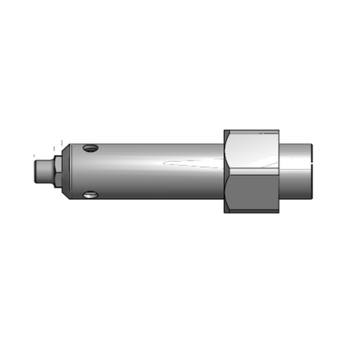 תצוגת מוצר נקייה של ראש סמרור Gage Bilt 68N-352-21 על רקע לבן - Clean product view of Gage Bilt 68N-352-21 nose assembly on a white background