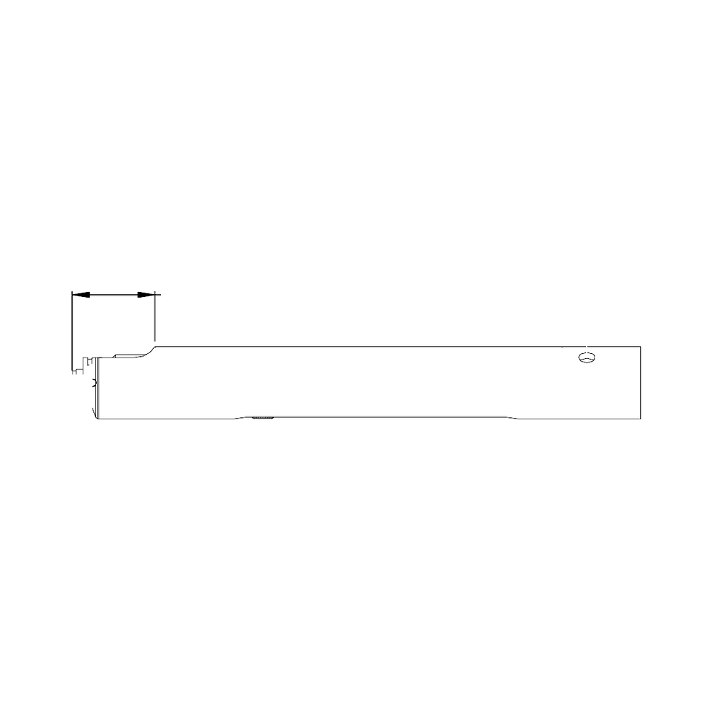 תצוגת מוצר נקייה של ראש סמרור Gage Bilt 68C-740B-52 על רקע לבן - Clean product view of Gage Bilt 68C-740B-52 nose assembly on a white background