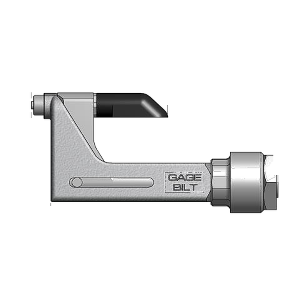 תצוגת מוצר נקייה של ראש סמרור Gage Bilt ASP08-752B-43OS על רקע לבן - Clean product view of Gage Bilt ASP08-752B-43OS nose assembly on a white background