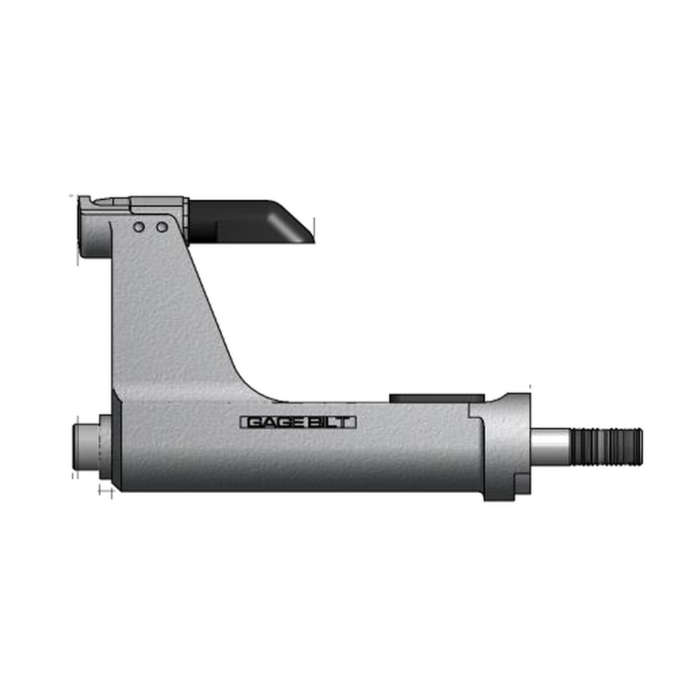 תצוגת מוצר נקייה של ראש סמרור Gage Bilt LGP-206A-48SC על רקע לבן - Clean product view of Gage Bilt LGP-206A-48SC nose assembly on a white background