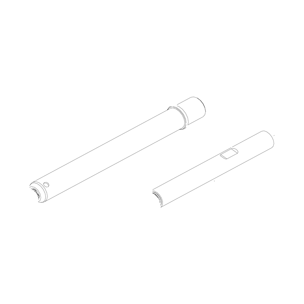 תצוגת מוצר נקייה של ראש סמרור Gage Bilt UAB56-722-61 על רקע לבן - Clean product view of Gage Bilt UAB56-722-61 nose assembly on a white background