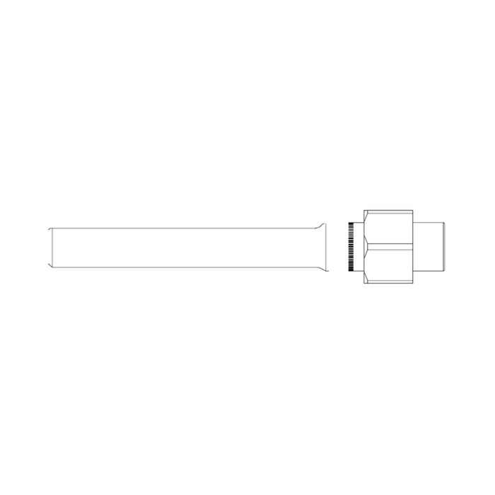 תצוגת מוצר נקייה של ראש סמרור Gage Bilt SB-752C-45 על רקע לבן - Clean product view of Gage Bilt SB-752C-45 nose assembly on a white background
