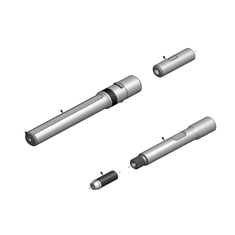 מבט מפורק מספר 2 על רכיבי ראש הסמרור Gage Bilt UAB06-752B-45 - Exploded component view 2 of Gage Bilt UAB06-752B-45 nose assembly