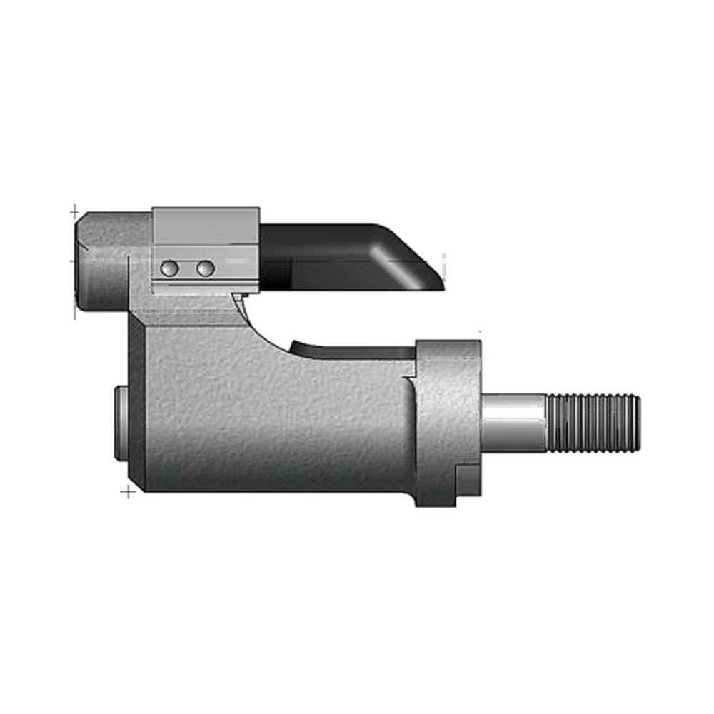 תצוגת מוצר נקייה של ראש סמרור Gage Bilt LGP08-206G-30OS על רקע לבן - Clean product view of Gage Bilt LGP08-206G-30OS nose assembly on a white background