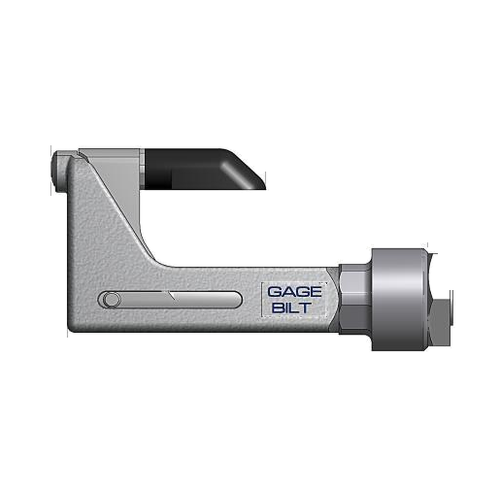 תצוגת מוצר נקייה של ראש סמרור Gage Bilt 6A-752A-43OS על רקע לבן - Clean product view of Gage Bilt 6A-752A-43OS nose assembly on a white background
