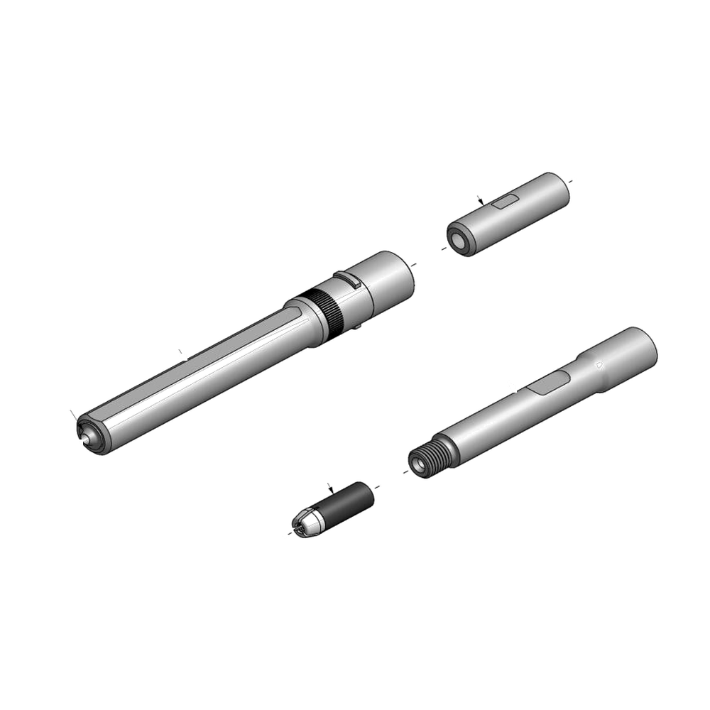 מבט מפורק מספר 2 על רכיבי ראש הסמרור Gage Bilt SB06-752B-45 - Exploded component view 2 of Gage Bilt SB06-752B-45 nose assembly