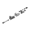 מבט מפורק מספר 2 על רכיבי ראש הסמרור Gage Bilt LGP05-34OSSG - Exploded component view 2 of Gage Bilt LGP05-34OSSG nose assembly