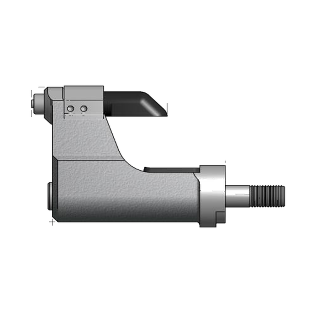תצוגת מוצר נקייה של ראש סמרור Gage Bilt ASP06-206H-37OS על רקע לבן - Clean product view of Gage Bilt ASP06-206H-37OS nose assembly on a white background