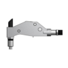תצוגת מוצר נקייה של ראש סמרור Gage Bilt GS6-715-54RA על רקע לבן - Clean product view of Gage Bilt GS6-715-54RA nose assembly on a white background