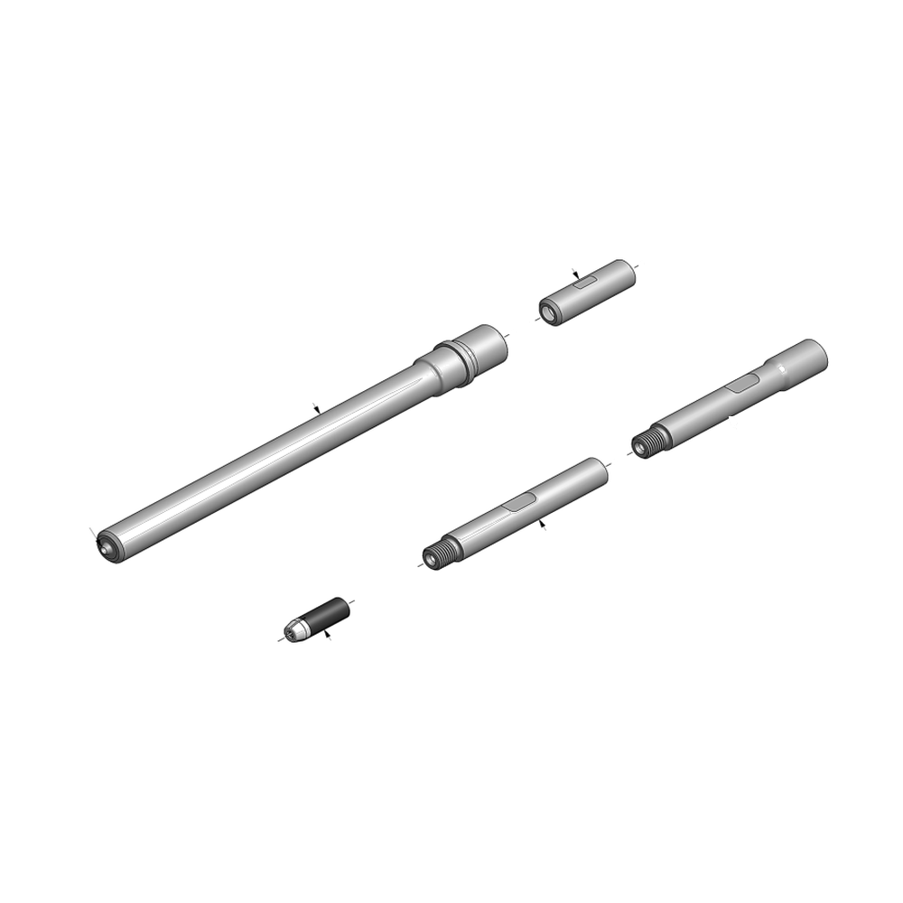 מבט מפורק מספר 2 על רכיבי ראש הסמרור Gage Bilt SB05-752C-80 - Exploded component view 2 of Gage Bilt SB05-752C-80 nose assembly