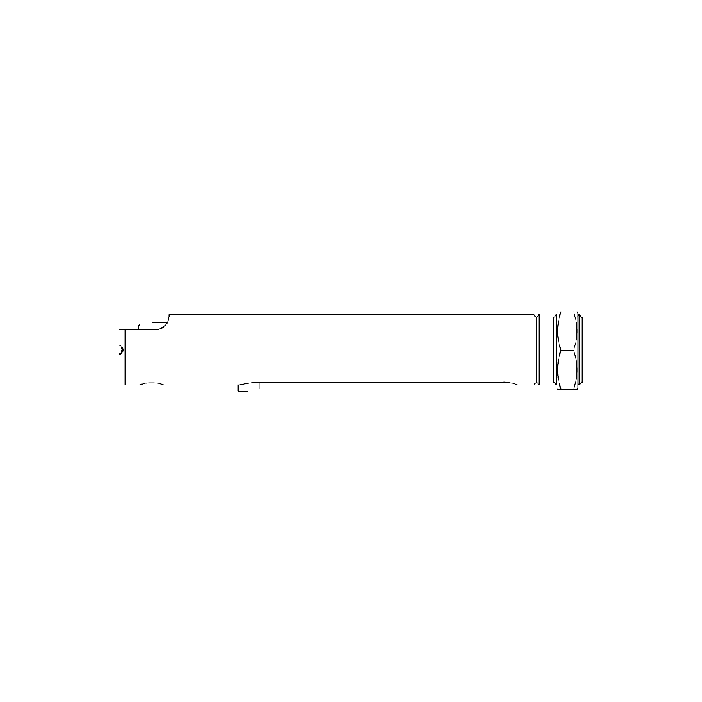 תצוגת מוצר נקייה של ראש סמרור Gage Bilt GS10-715A-43 על רקע לבן - Clean product view of Gage Bilt GS10-715A-43 nose assembly on a white background