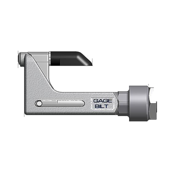 תצוגת מוצר נקייה של ראש סמרור Gage Bilt 3C-751-43OS על רקע לבן - Clean product view of Gage Bilt 3C-751-43OS nose assembly on a white background