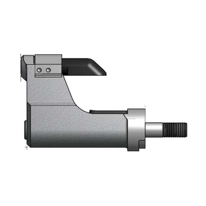 תצוגת מוצר נקייה של ראש סמרור Gage Bilt UBB08-206H-37OS על רקע לבן - Clean product view of Gage Bilt UBB08-206H-37OS nose assembly on a white background