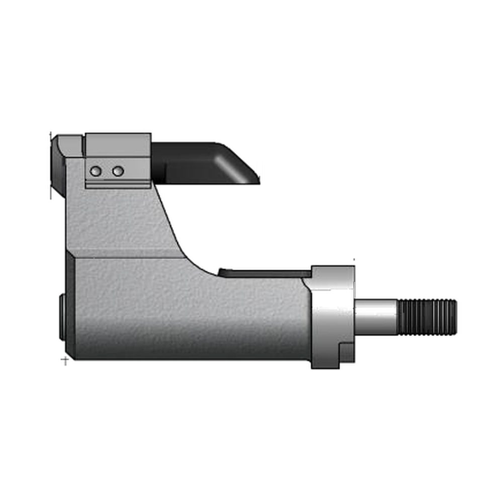 תצוגת מוצר נקייה של ראש סמרור Gage Bilt UBB08-206H-37OS על רקע לבן - Clean product view of Gage Bilt UBB08-206H-37OS nose assembly on a white background