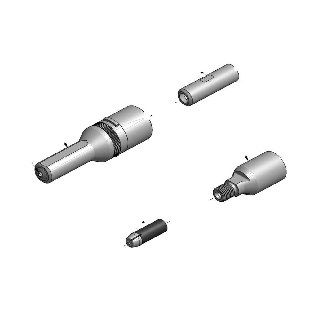 מבט מפורק מספר 2 על רכיבי ראש הסמרור Gage Bilt SMLS-745C-23 - Exploded component view 2 of Gage Bilt SMLS-745C-23 nose assembly