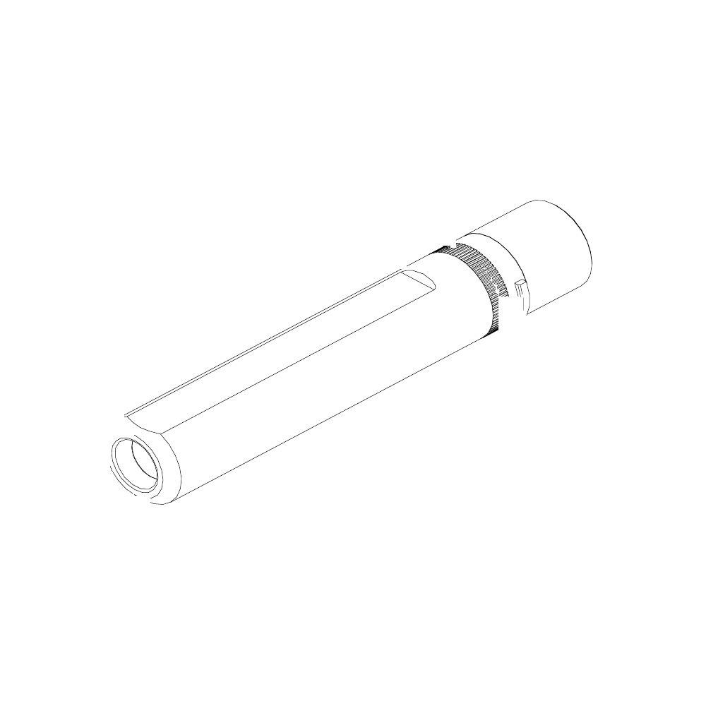תצוגת מוצר נקייה של ראש סמרור Gage Bilt NAS10-353B-48 על רקע לבן - Clean product view of Gage Bilt NAS10-353B-48 nose assembly on a white background