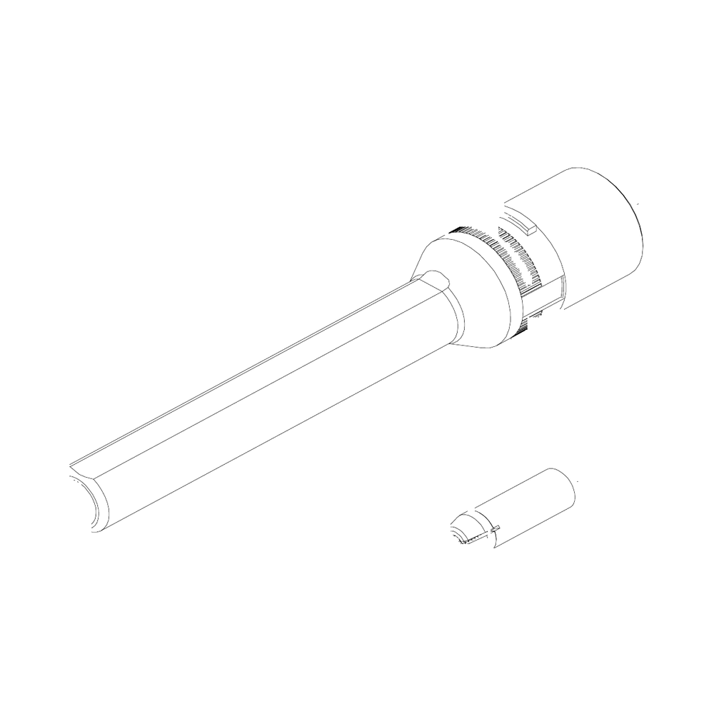 תצוגת מוצר נקייה של ראש סמרור Gage Bilt SB-745C-48 על רקע לבן - Clean product view of Gage Bilt SB-745C-48 nose assembly on a white background